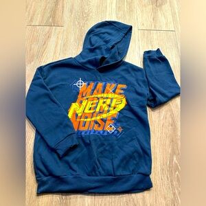 Navy Blue Graphic NERF Hoodie